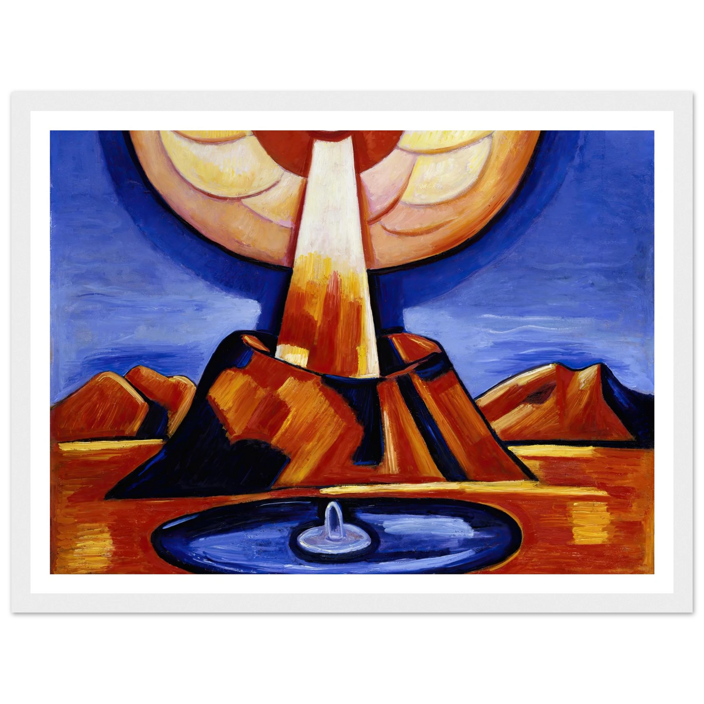 Yliaster (Paracelsus) (1932) Art Print | Marsden Hartley-Quipham Collections