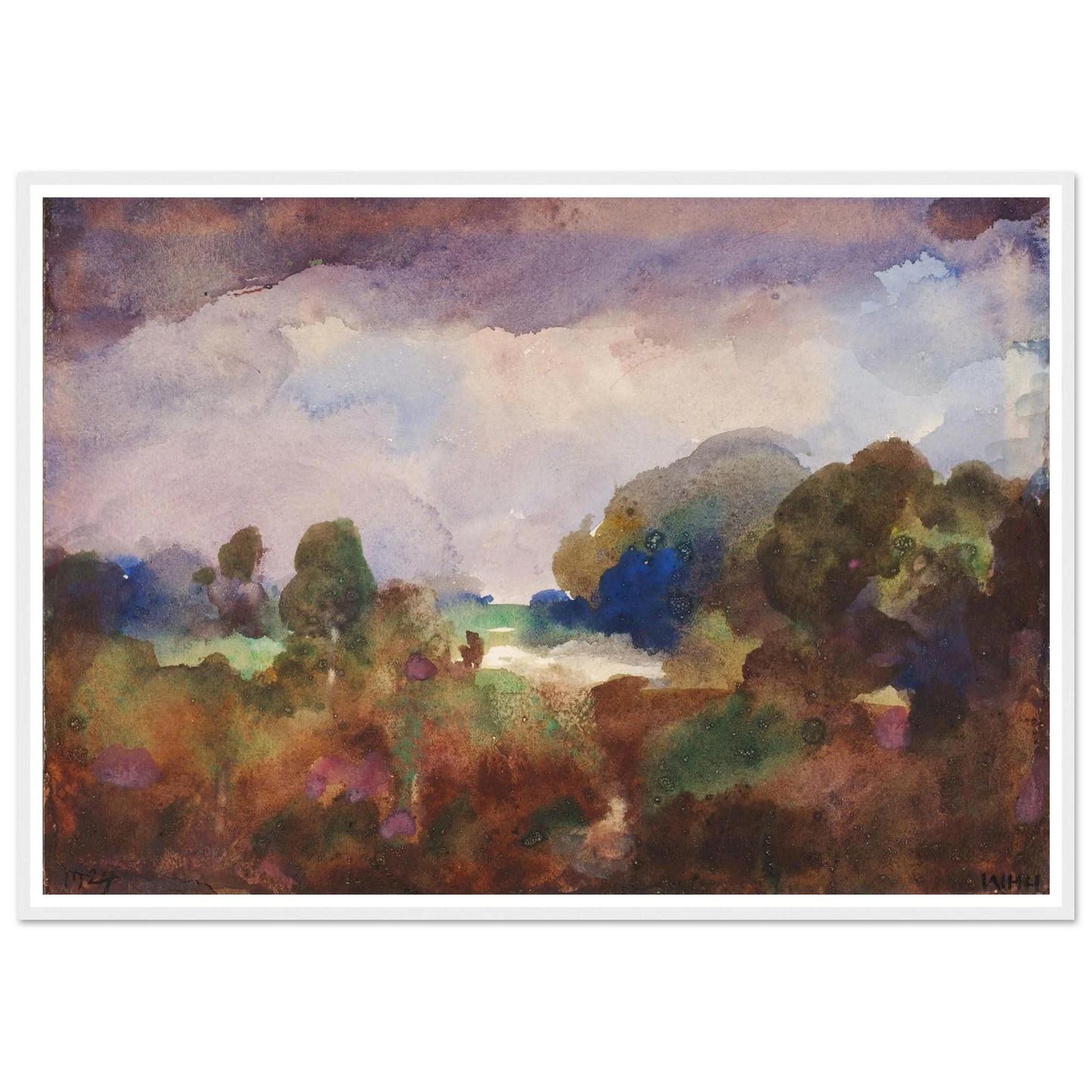 Playing With The Colours Art Print | William Henry Holmes-Quipham Collections