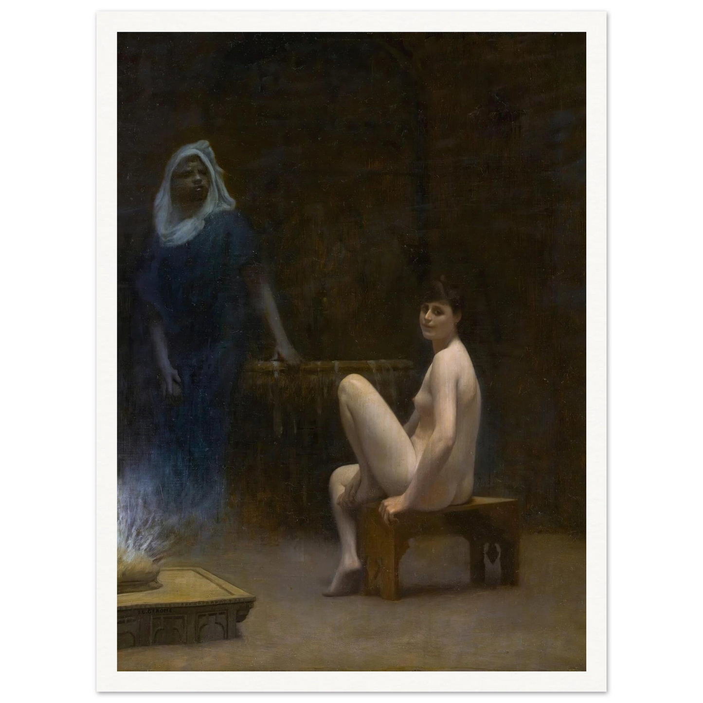 After The Bath Art Print | Jean Leon Gerome-Quipham Collections