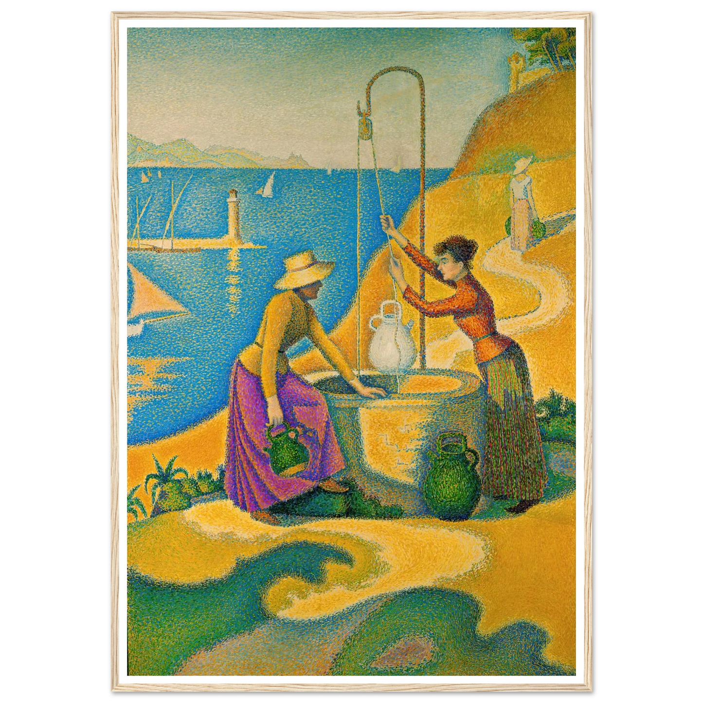 Women at the Well (1892) Art Print | Paul Signac-Quipham Collections