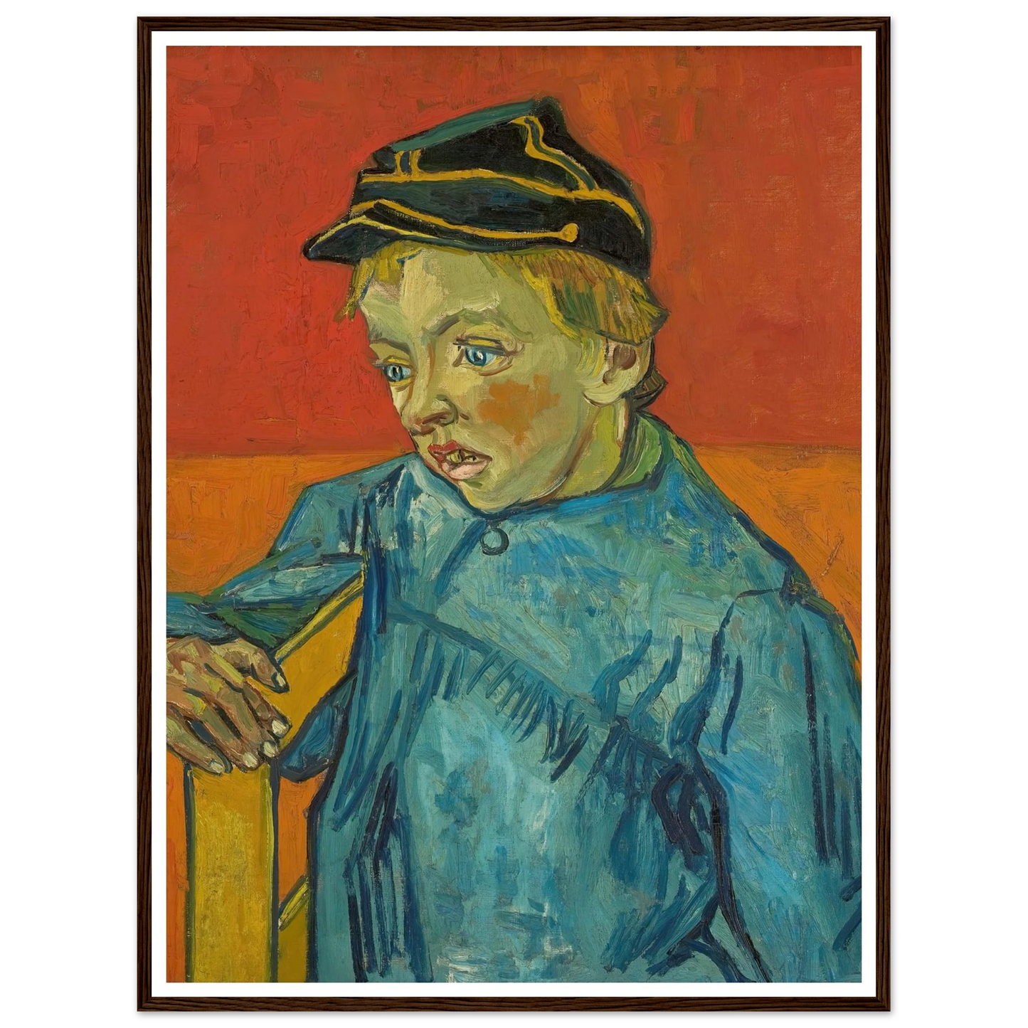 The Schoolboy (Camille Roulin) (1888) Art Print | Vincent van Gogh-Quipham Collections