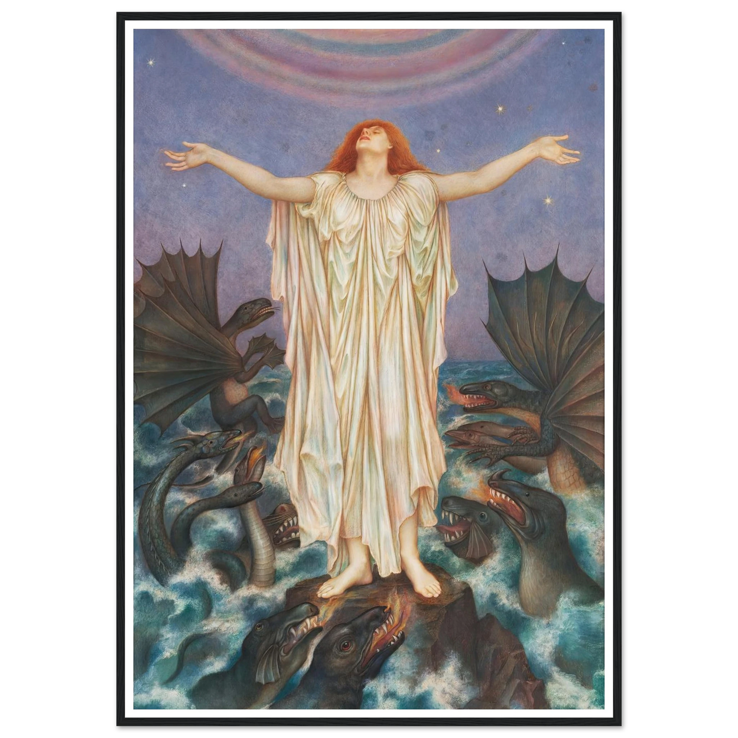 S.O.S. (ca 1914 - 1916) Art Print | Evelyn de Morgan-Quipham Collections