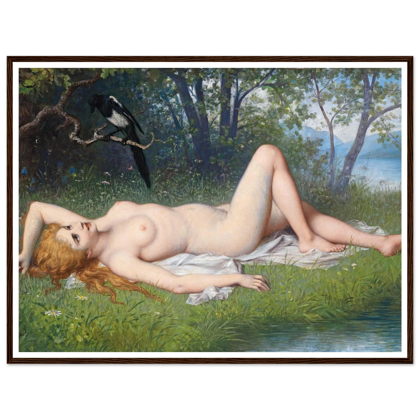 Die Elster Art Print | Carl Schweninger Jr-Quipham Collections