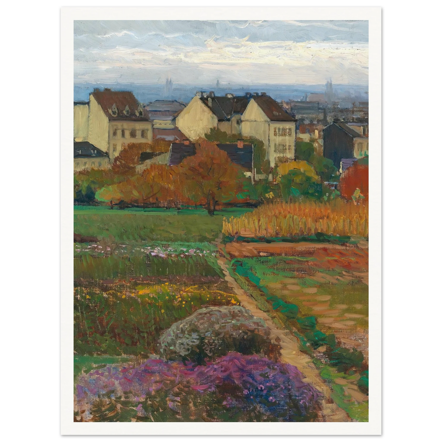 Döbling Wien Art Print | Carl Moll-Quipham Collections