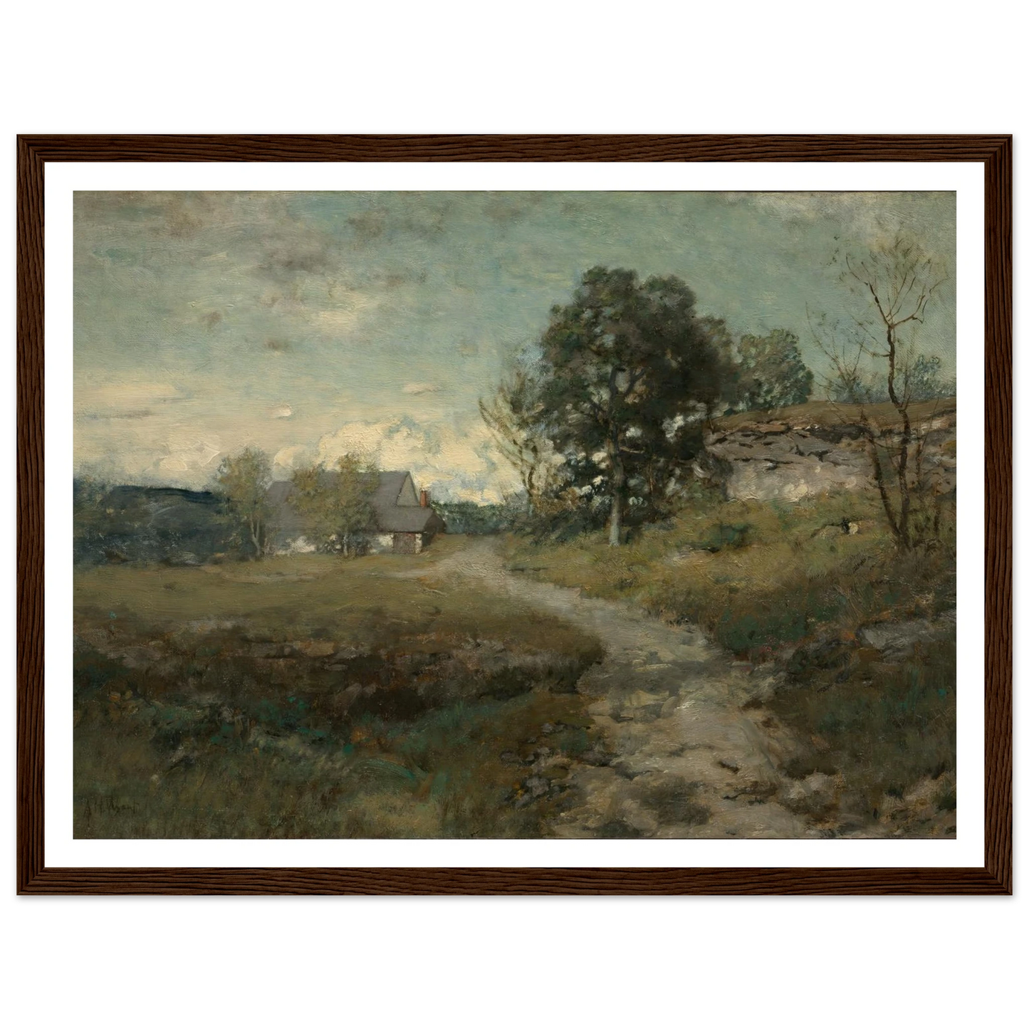 Arkville Landscape (1880s) Art Print | Alexander Helwig Wyant-Quipham Collections