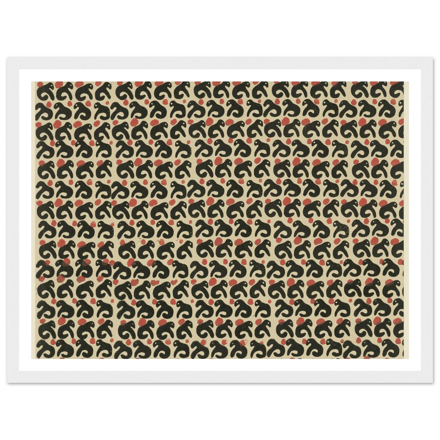 Buntpapier (Lurche) (1902 - 1906) Art Print | Maria von Uchatius-Quipham Collections