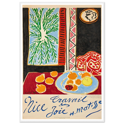 Nice Travail et Joie (1947) Art Print | Henri Matisse-Quipham Collections