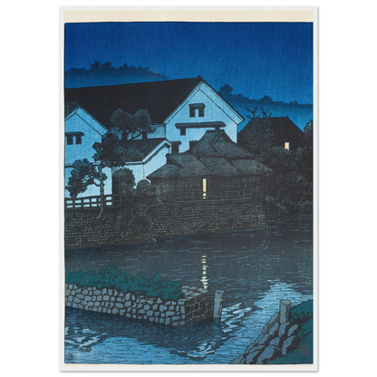 Kasuga-cho, Kumamoto (1922) Art Print | Kawase Hasui-Quipham Collections