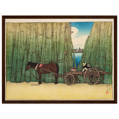 Komagata kashi (River bank, Komagata) (1919) Art Print | Kawase Hasui-Quipham Collections