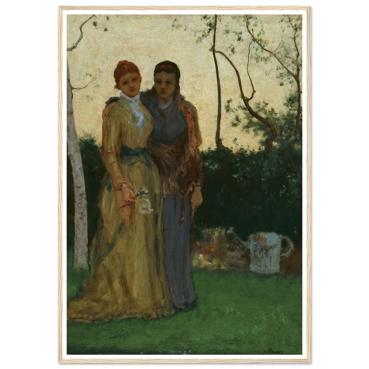 The Sisters (1882) Art Print | George Inness-Quipham Collections