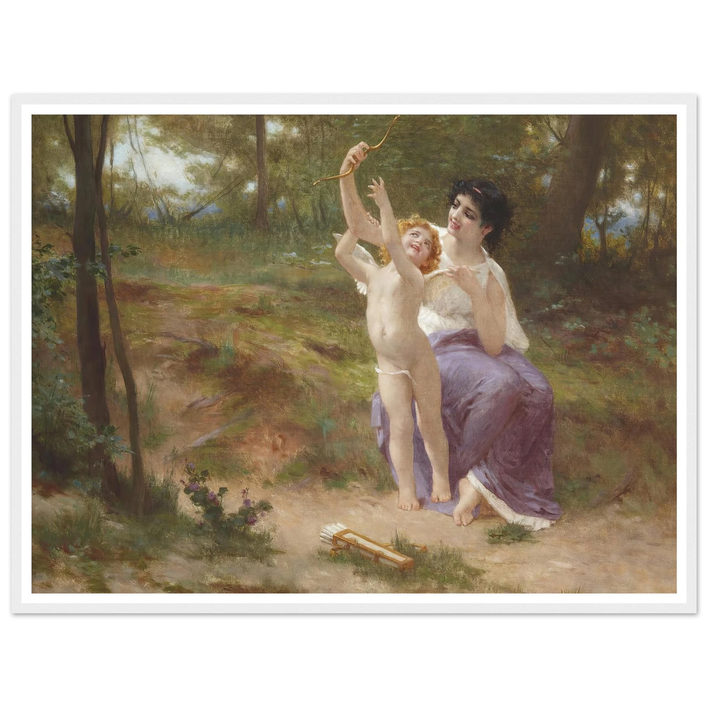 Love disarmed Art Print | Guillaume Seignac-Quipham Collections