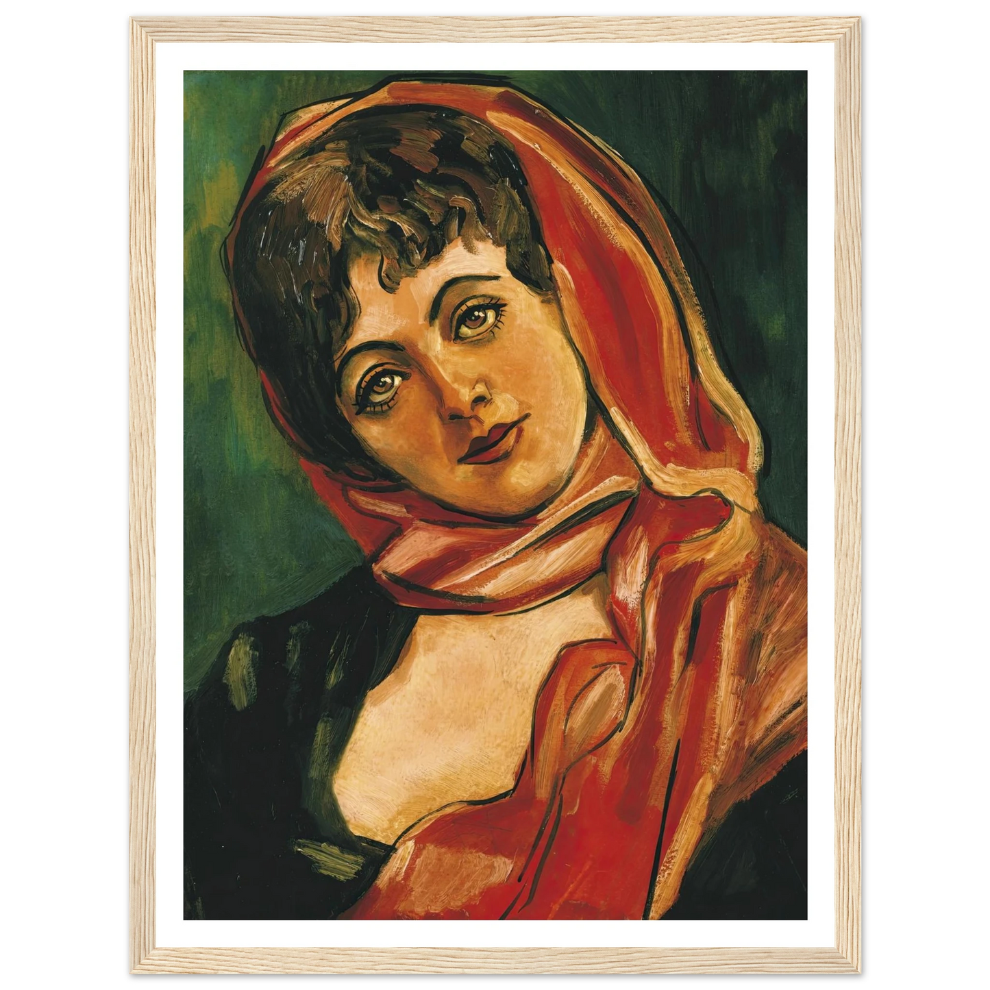 Visage de Femme Art Print | Francis Picabia-Quipham Collections