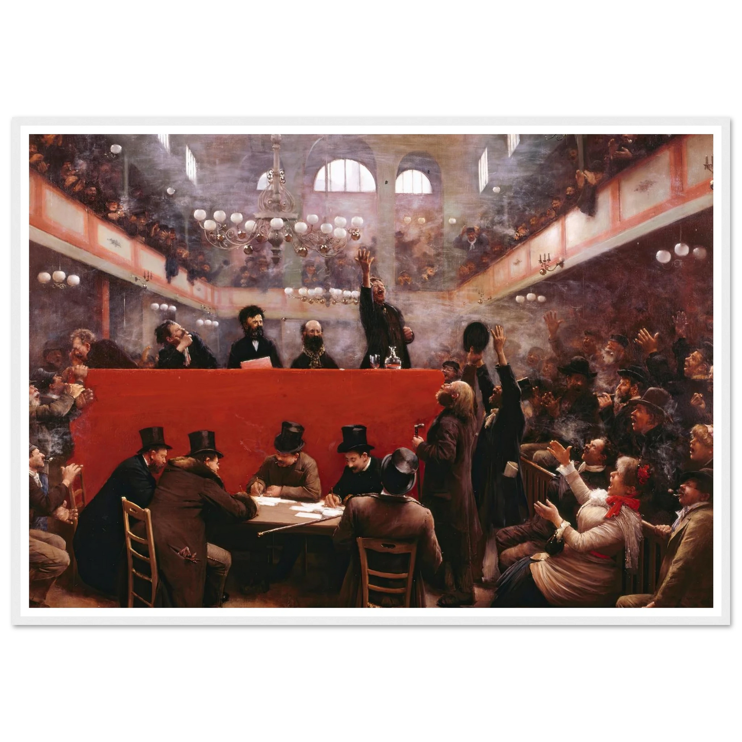 Salle Graffard (1884) Art Print | Jean Beraud-Quipham Collections