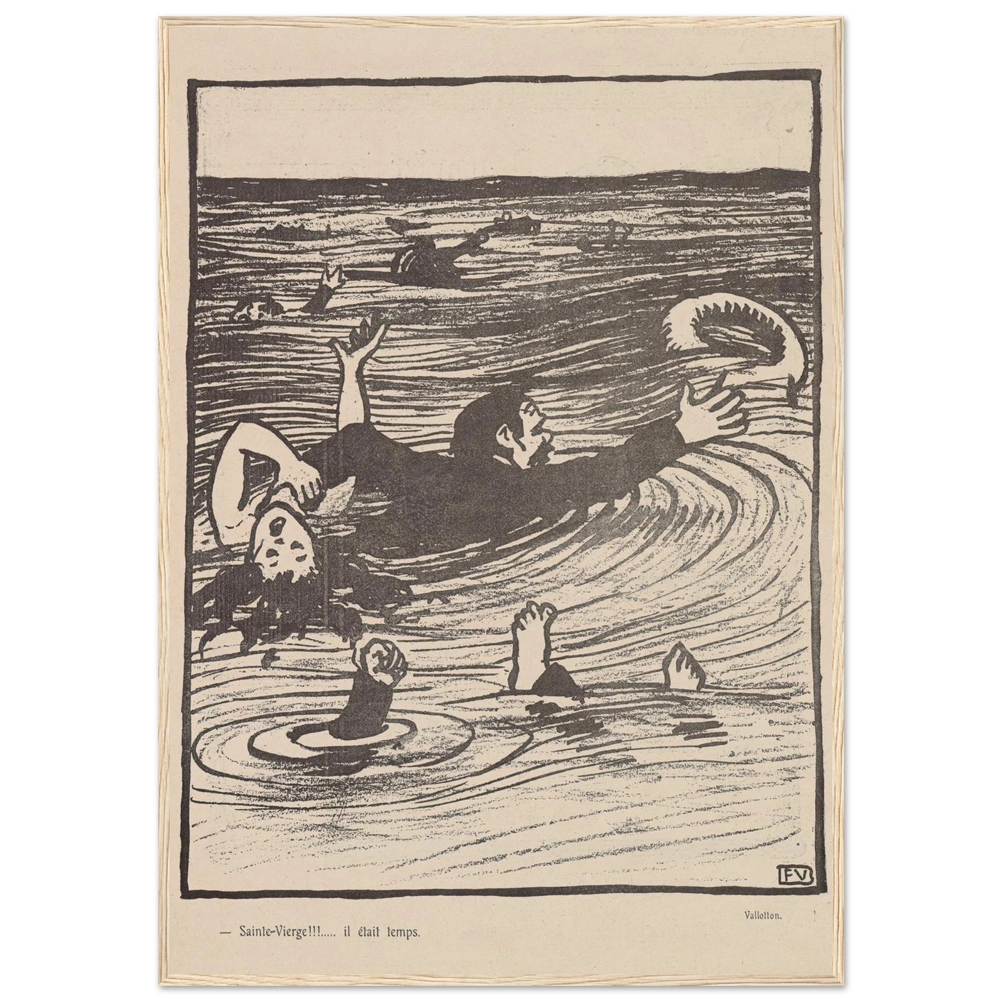 27 juin 1903 Art Print | Felix Vallotton-Quipham Collections