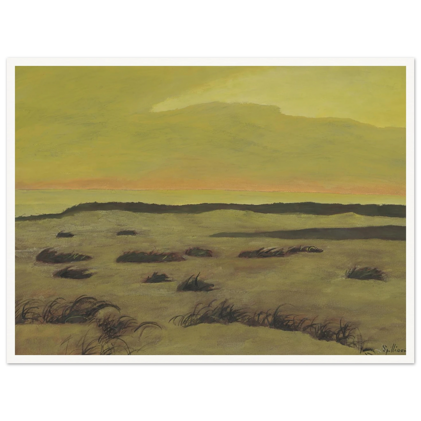 Duinen (1928) Art Print | Leon Spilliaert-Quipham Collections