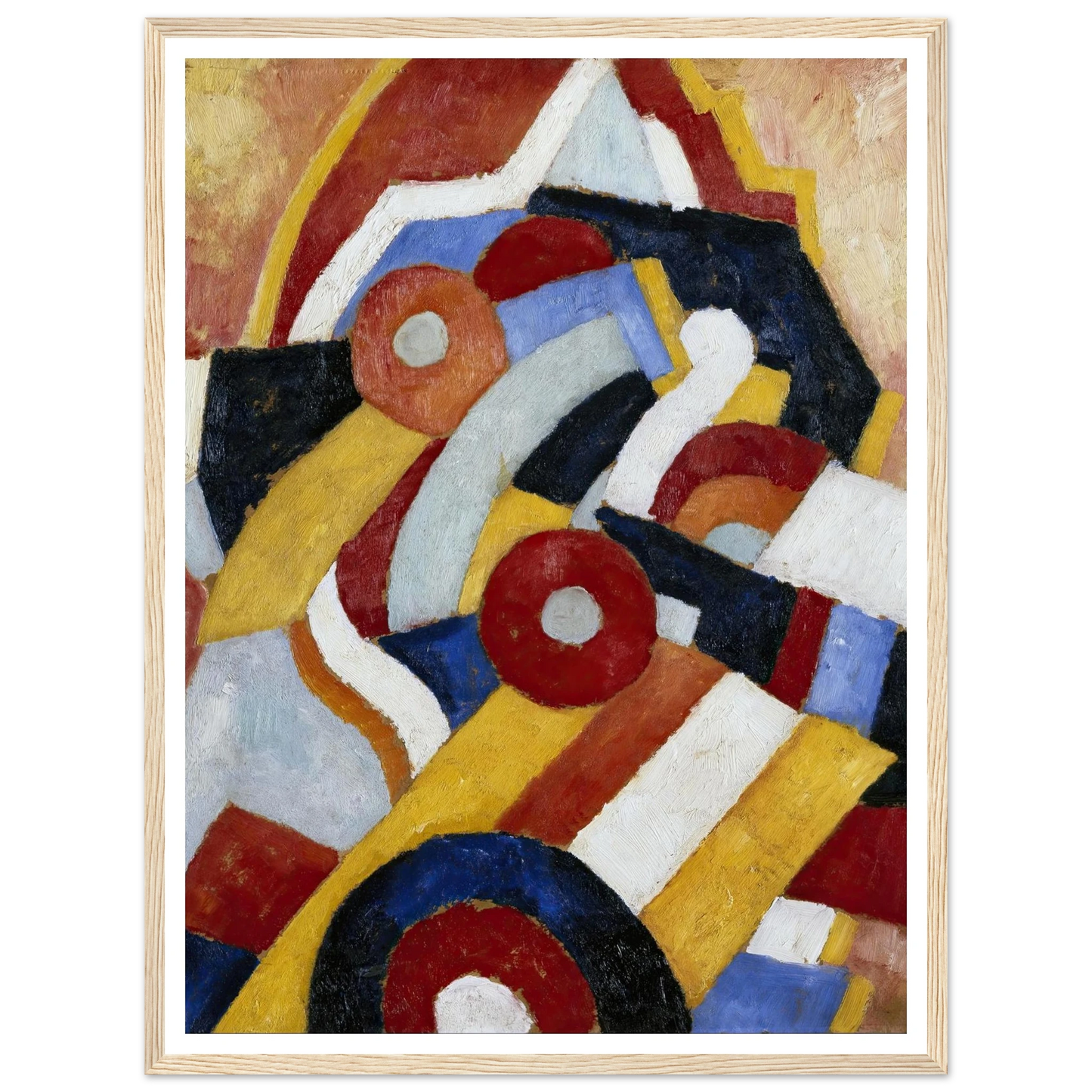 Abstraction (circa 1914) Art Print | Marsden Hartley-Quipham Collections