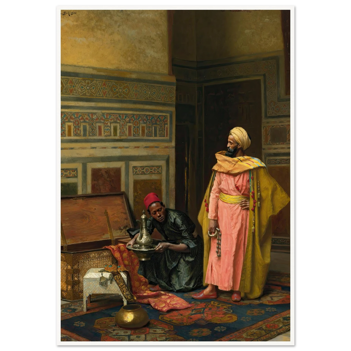 The Treasure Chest (1920) Art Print | Ludwig Deutsch-Quipham Collections