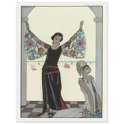 Voici mes ailes ! (1922) Art Print | George Barbier-Quipham Collections