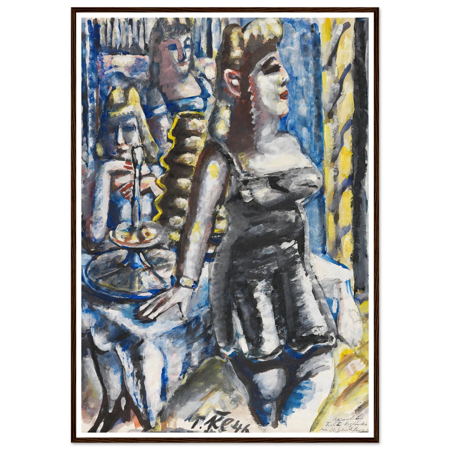 Die Kuchenbar (1946) Art Print | Paul Kleinschmidt-Quipham Collections