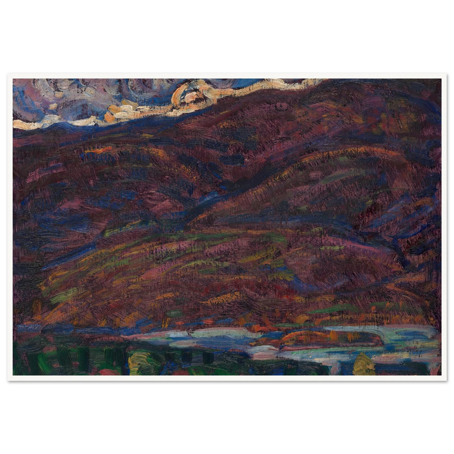 Autumn Color (circa 1910) Art Print | Marsden Hartley-Quipham Collections