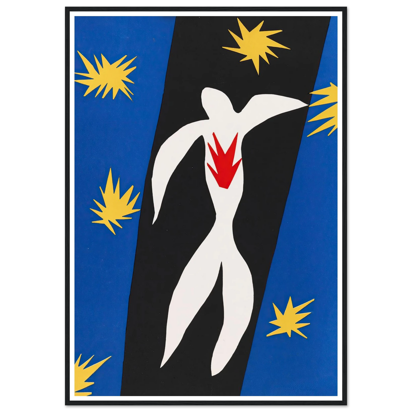 La Chute d´Icare (1943) Art Print | Henri Matisse-Quipham Collections