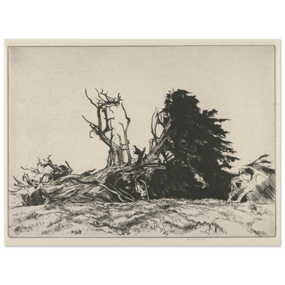 Fallen Centuries (1919) Art Print | Ernest Haskell-Quipham Collections