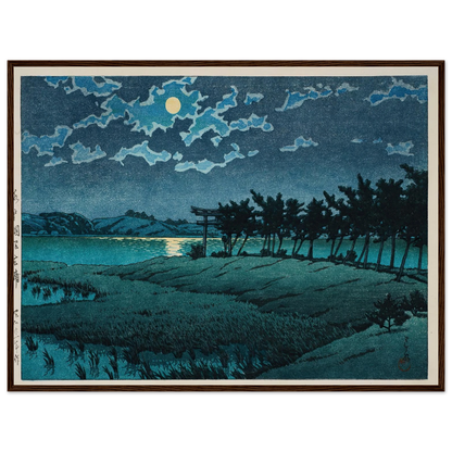 Mito, Hinuma, Hiroura (1946) Art Print | Kawase Hasui-Quipham Collections