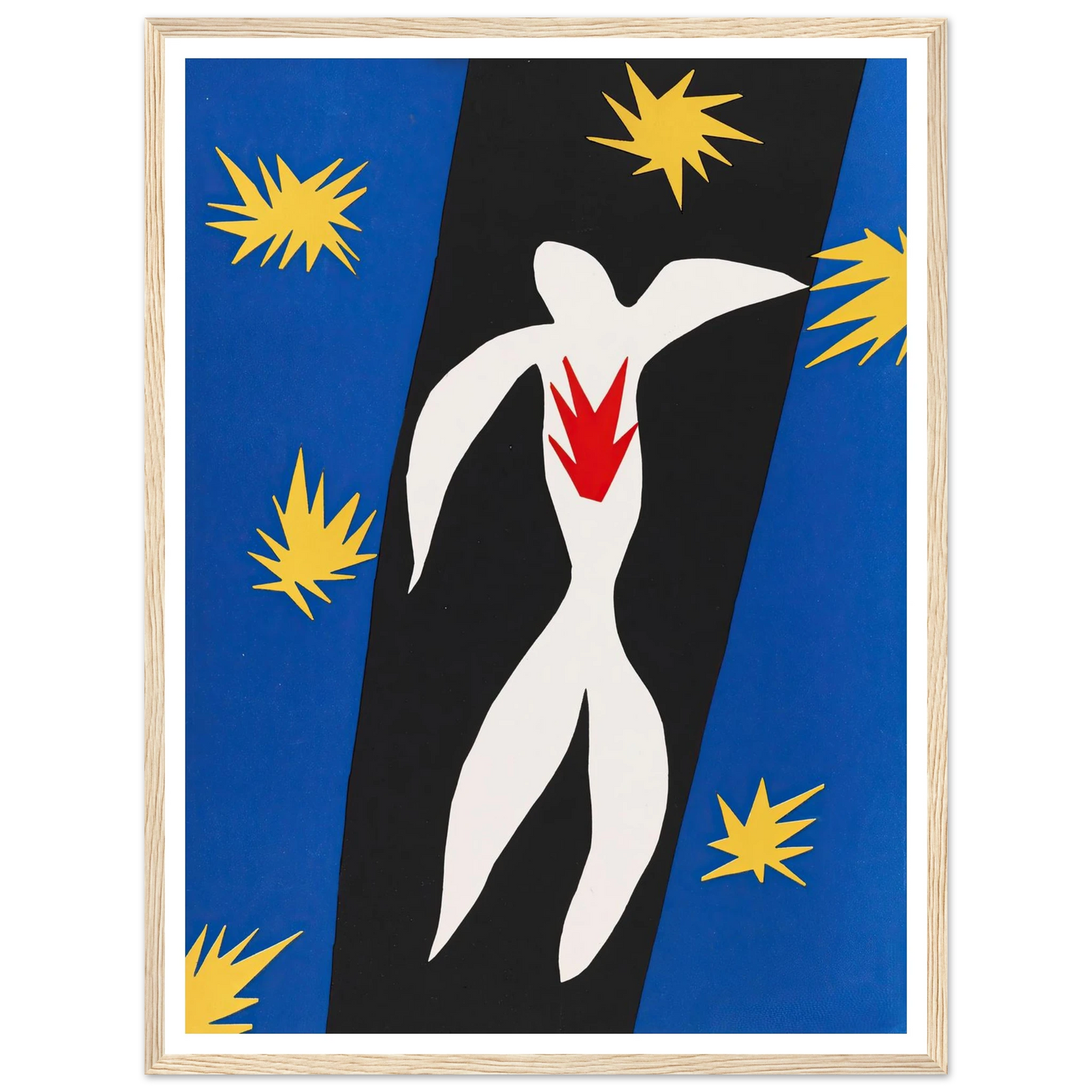 La Chute d´Icare (1943) Art Print | Henri Matisse-Quipham Collections