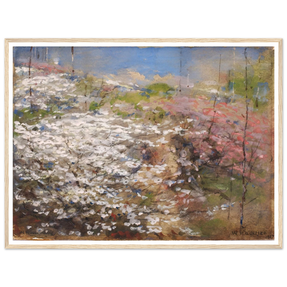 Field Of Blossoms (1927) Art Print | William Henry Holmes-Quipham Collections