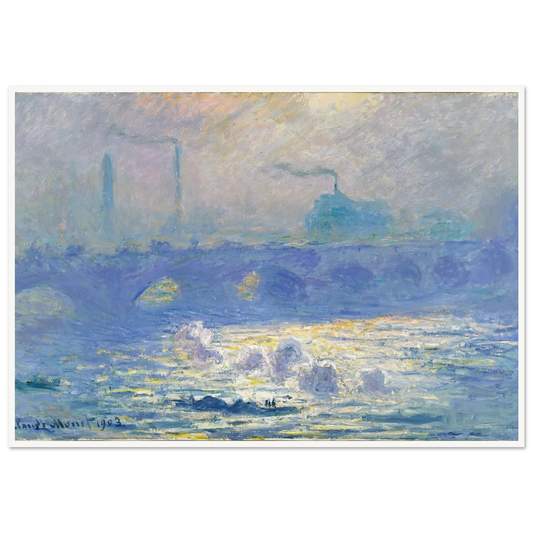 Waterloo Bridge (1903) Art Print | Claude Monet-Quipham Collections