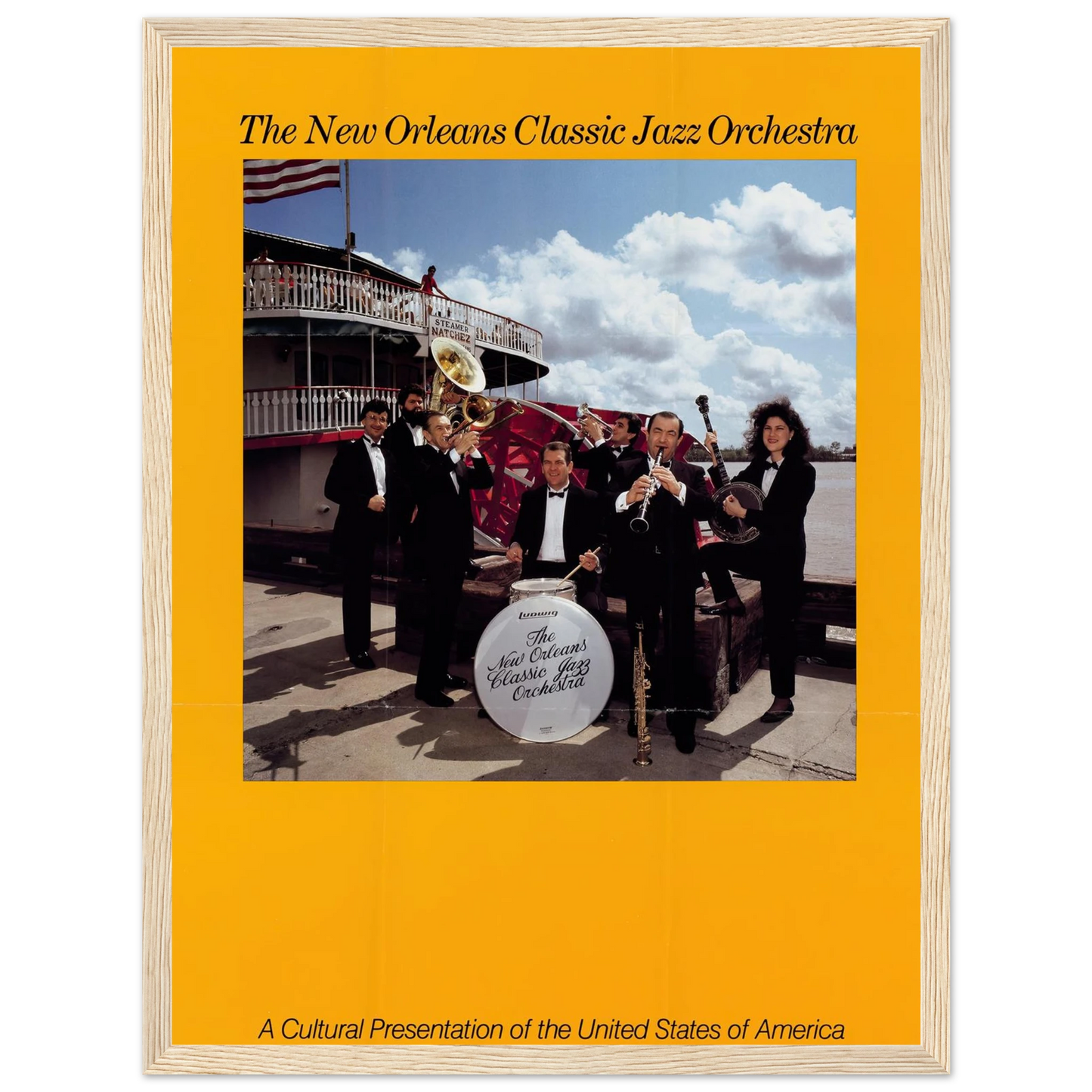 The New Orleans Classic Jazz Orchestra Art Print | US Information Agency-Quipham Collections