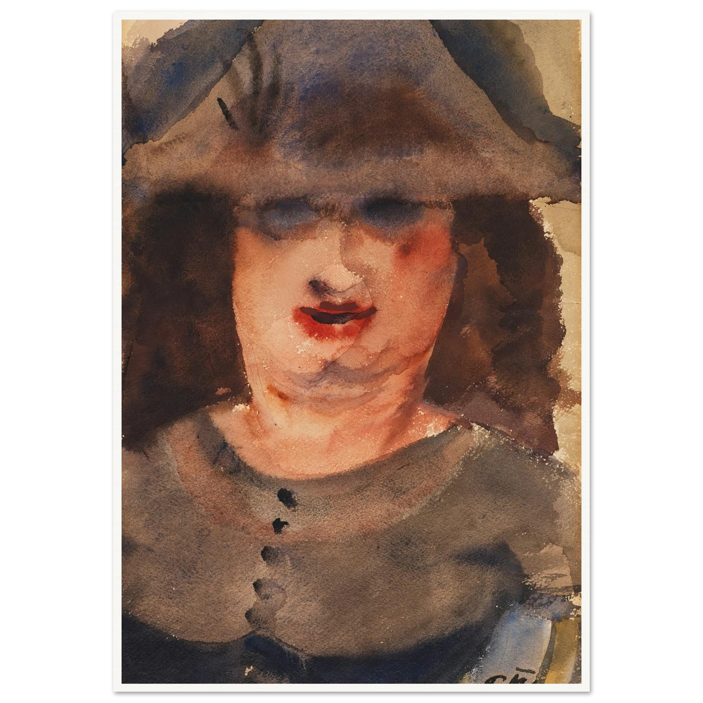 Frau (1925) Art Print | Paul Kleinschmidt-Quipham Collections