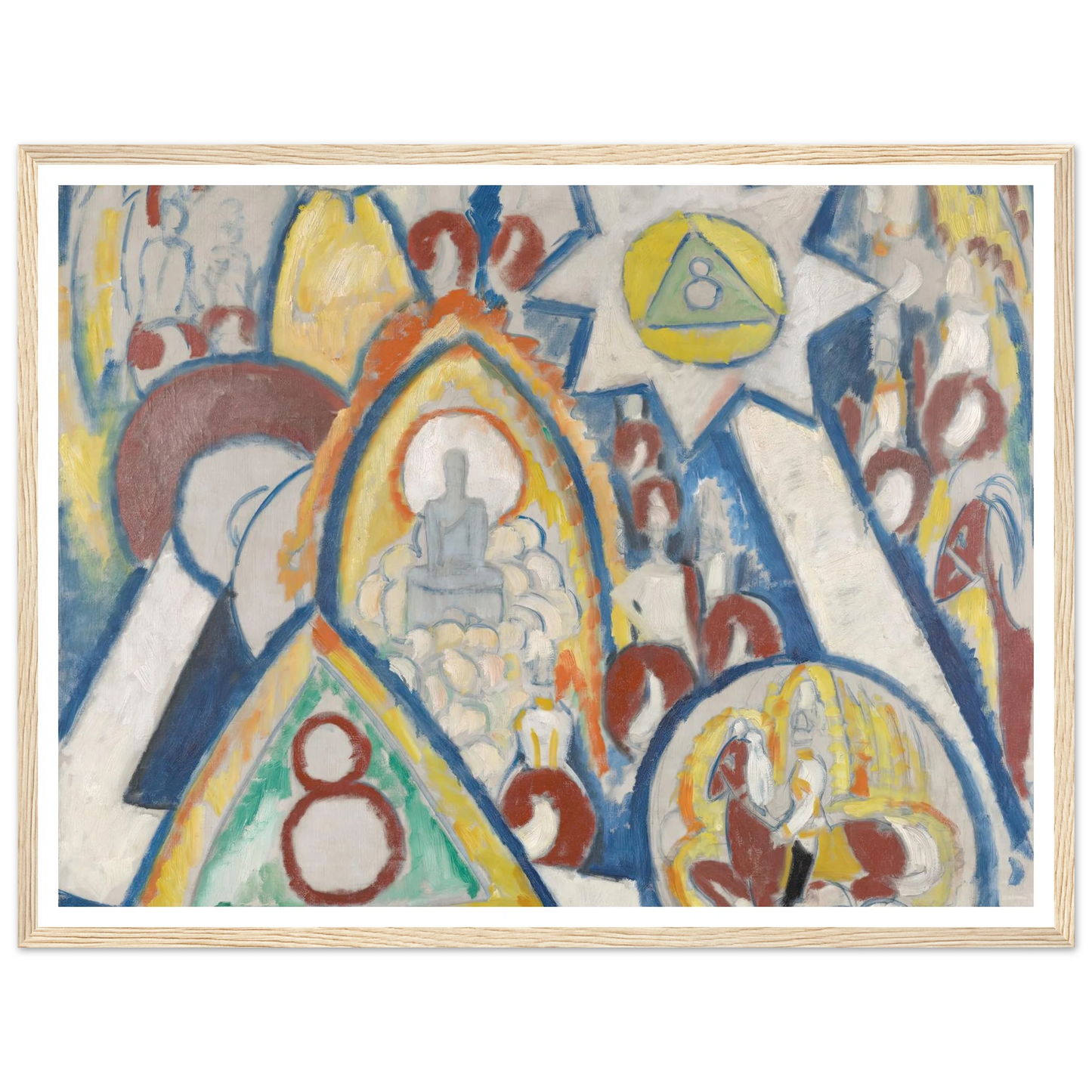 Portrait of Berlin (1913) Art Print | Marsden Hartley-Quipham Collections