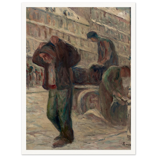 Le Bougnat (1937) Art Print | Maximilien Luce-Quipham Collections
