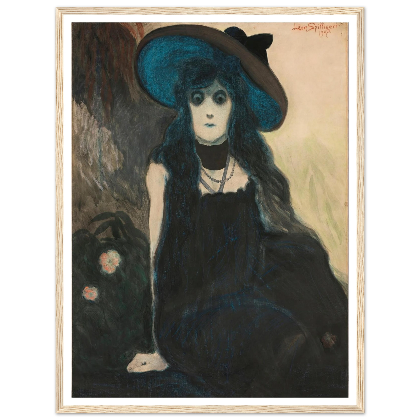 The Absinth Drinker (1907) Art Print | Leon Spilliaert-Quipham Collections