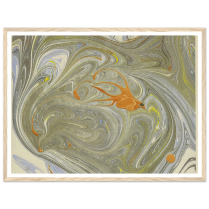 Marmorpapier (mit Vogelmotiv) (1903 - 1907) Art Print | Josef Hoffmann-Quipham Collections