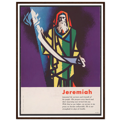 Jeremiah (1956) Art Print | Joseph Binder-Quipham Collections