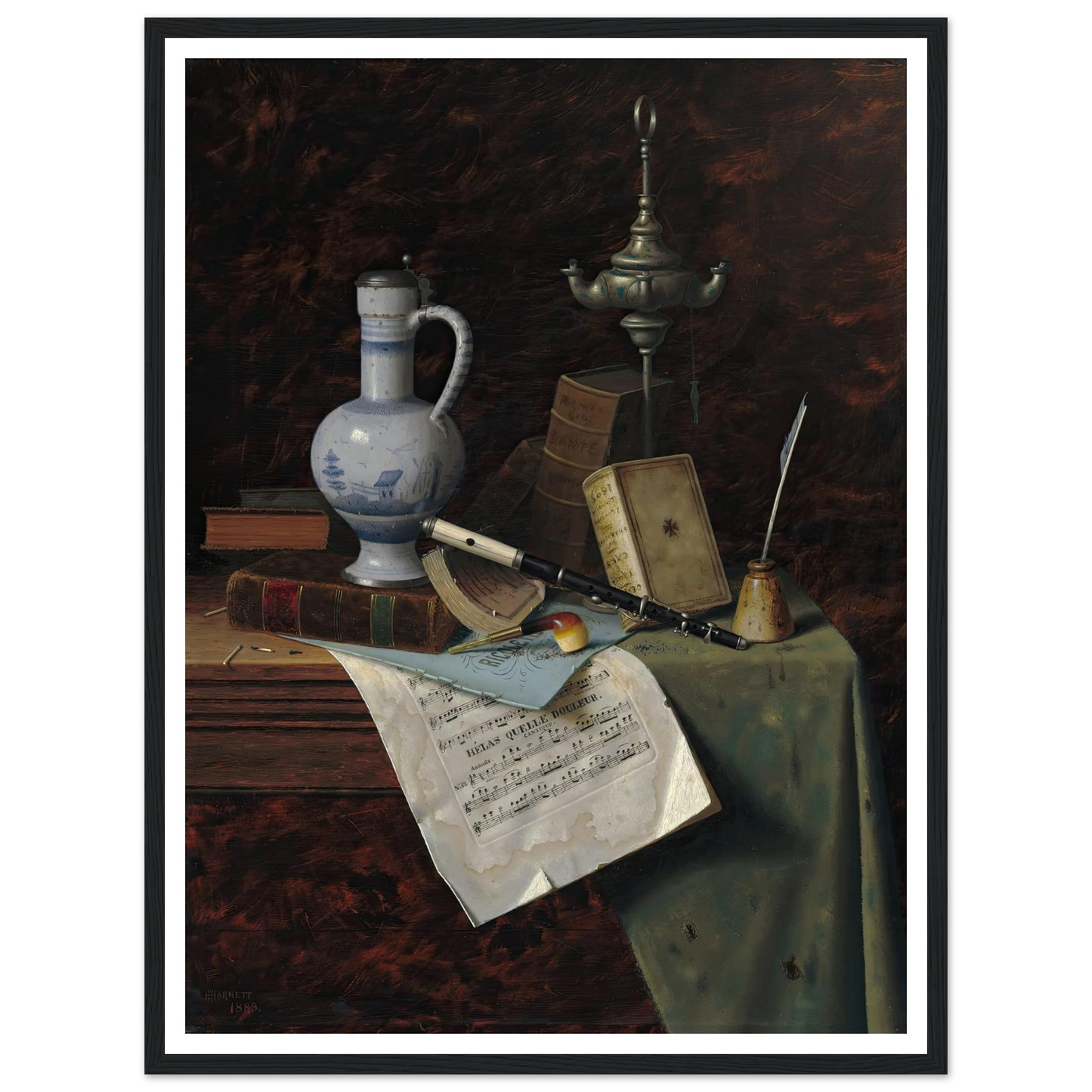 My Gems (1888) Art Print | William Michael Harnett-Quipham Collections