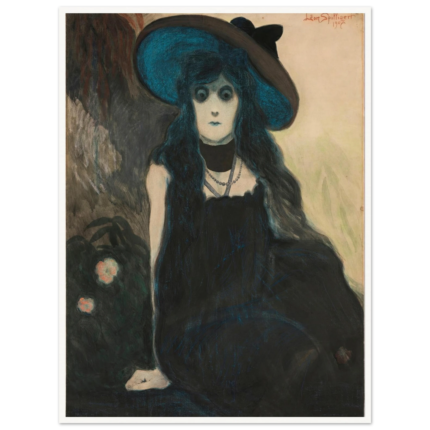 The Absinth Drinker (1907) Art Print | Leon Spilliaert-Quipham Collections