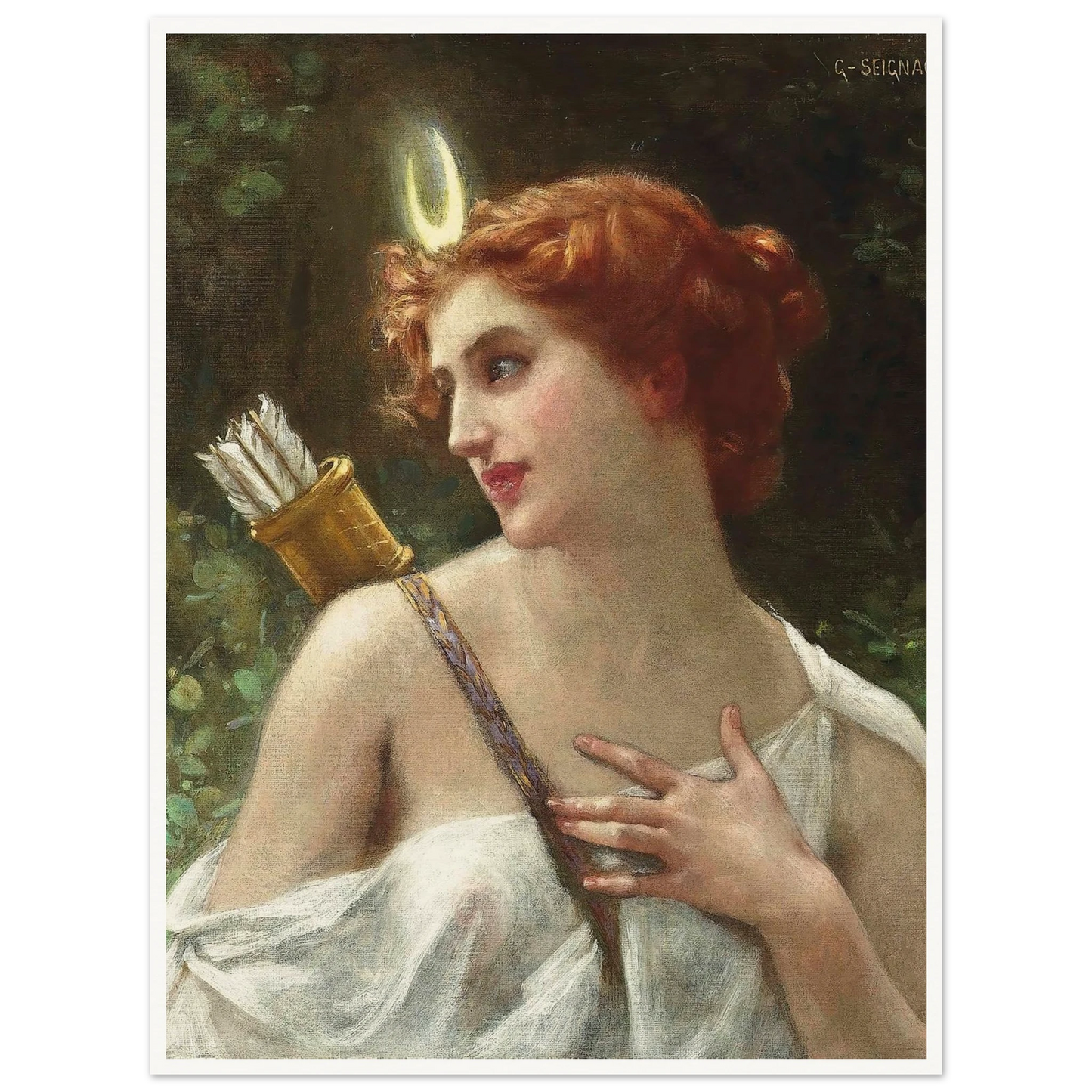 Diana the Huntress Art Print | Guillaume Seignac-Quipham Collections