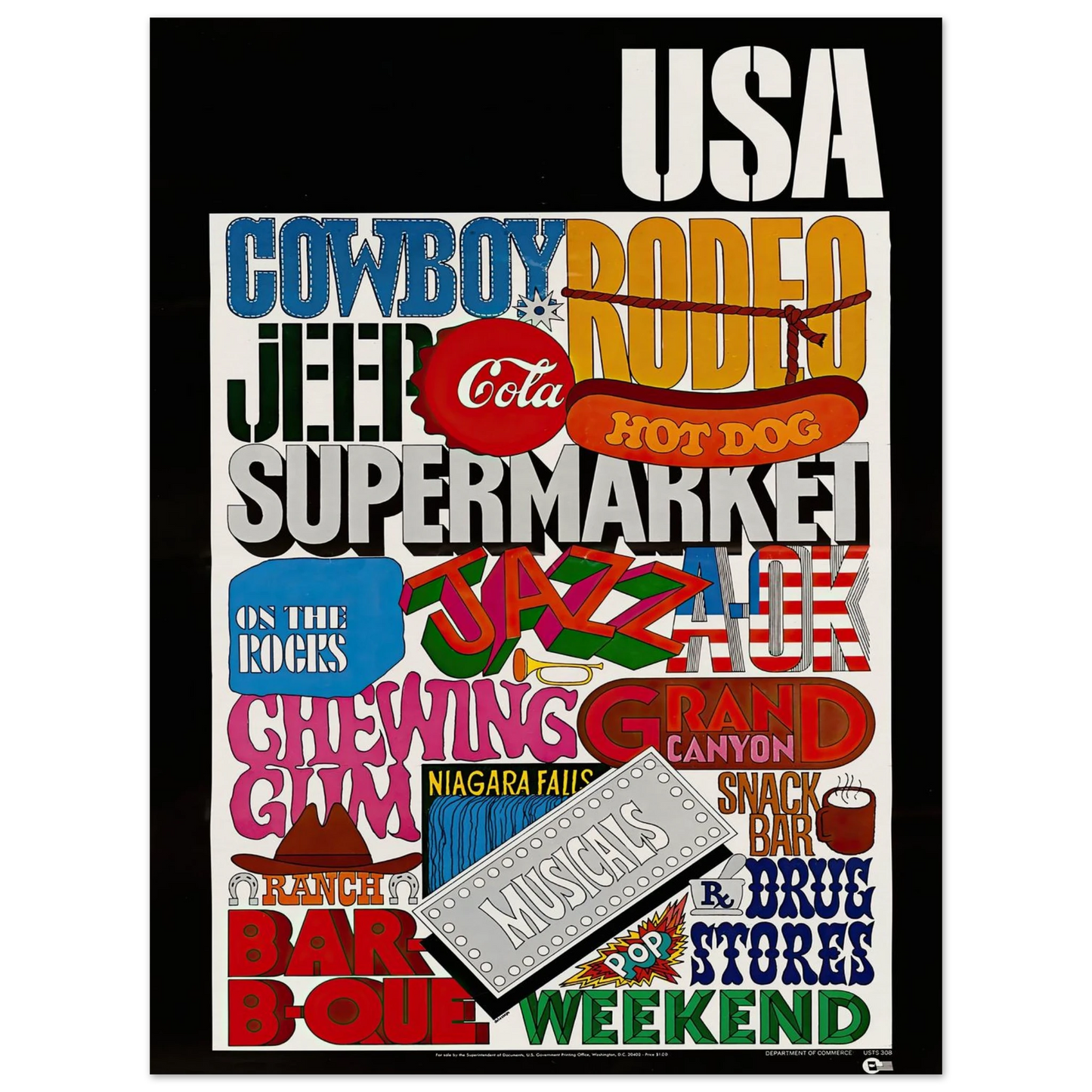 USA Art Print | US Information Agency-Quipham Collections