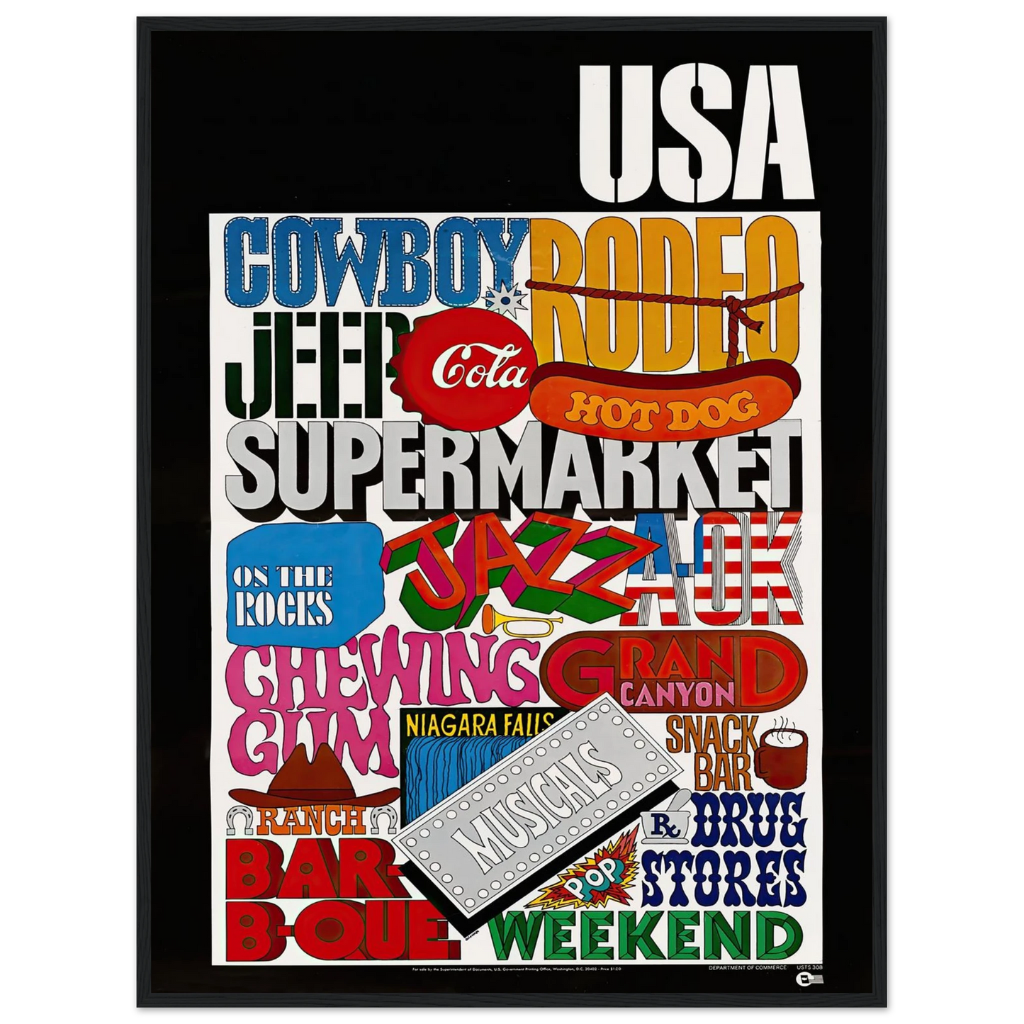 USA Art Print | US Information Agency-Quipham Collections