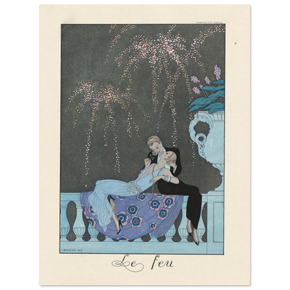 Le Feu (Fire) (1922–1926) Art Print | George Barbier-Quipham Collections