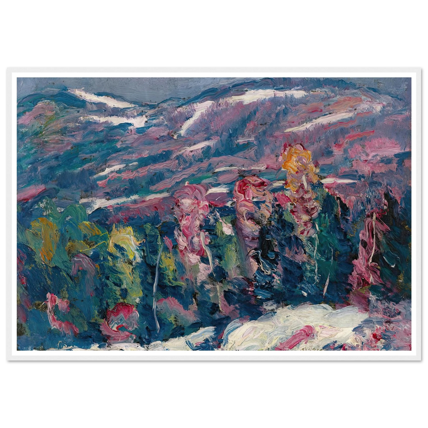 Song Of Winter Art Print | Marsden Hartley-Quipham Collections