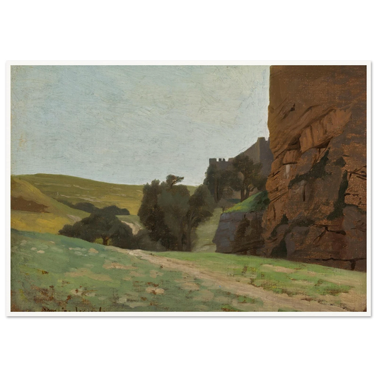 The Walls Of Jerusalem Art Print | Jean Leon Gerome-Quipham Collections