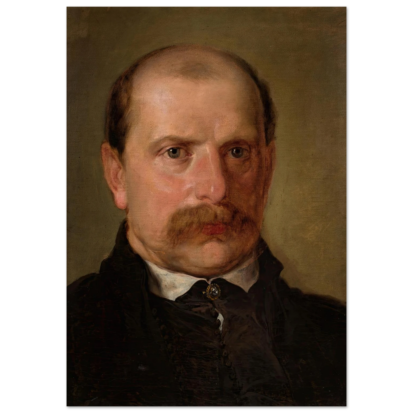 Portrait of Kazimierz Stankiewicz (1857) Art Print | Jan Matejko-Quipham Collections