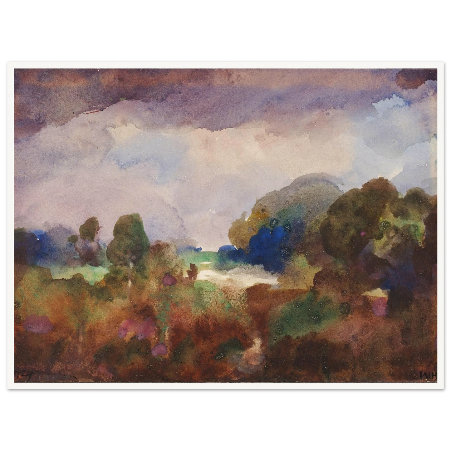 Playing With The Colours Art Print | William Henry Holmes-Quipham Collections