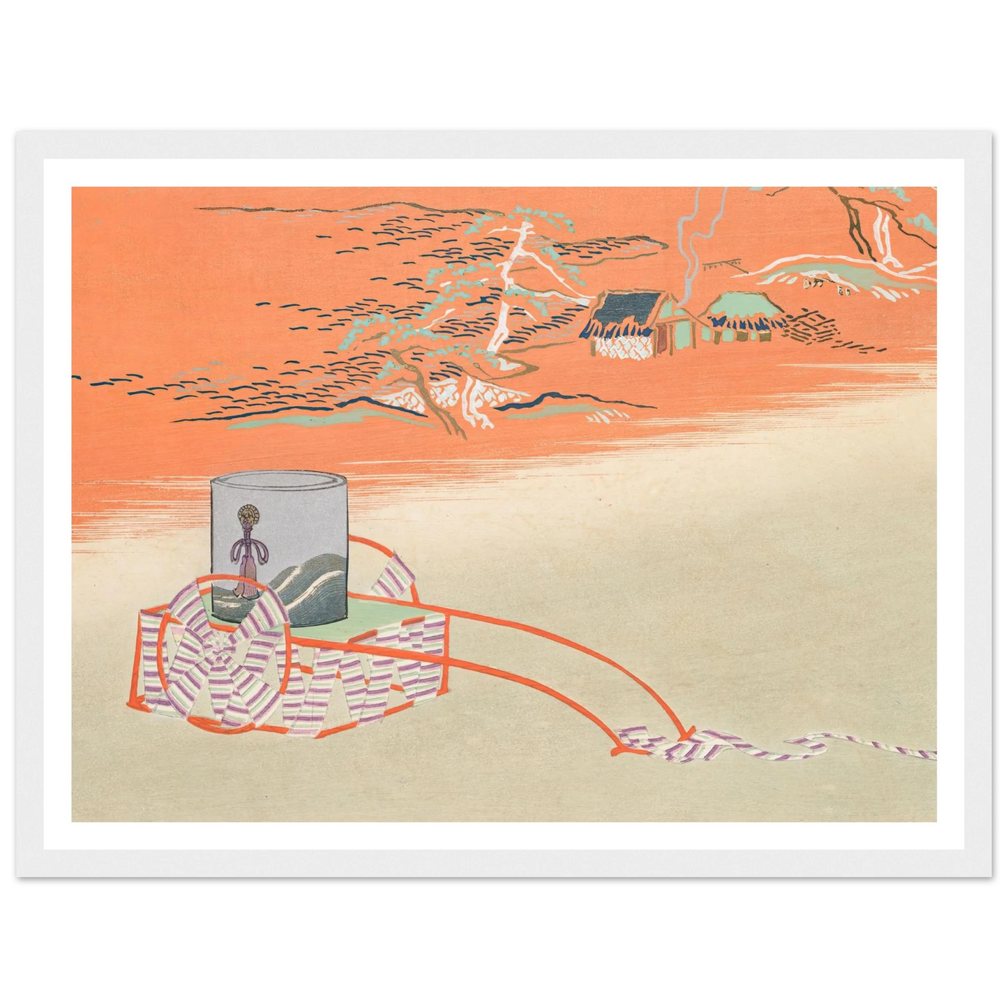 A Thousand Grasses Pl.18 (1900) Art Print | Kamisaka Sekka-Quipham Collections