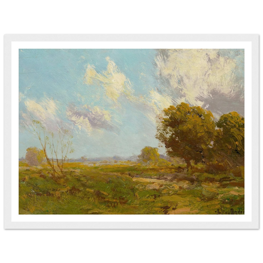 Late Afternoon (1909) Art Print | Julian Onderdonk-Quipham Collections