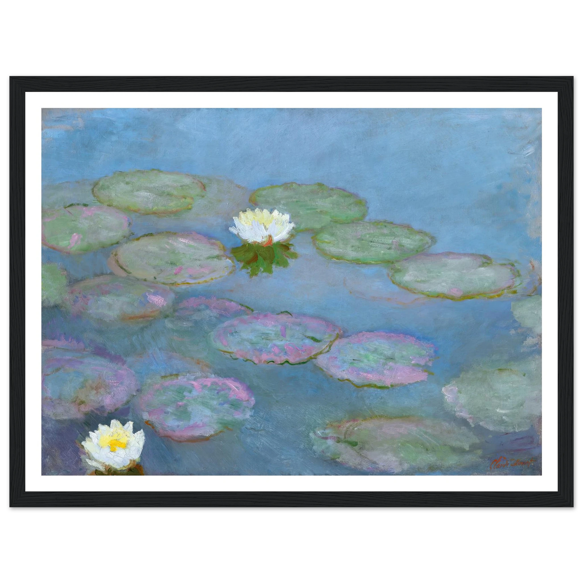 Nymphéas (circa 1897-1899) Art Print | Claude Monet-Quipham Collections